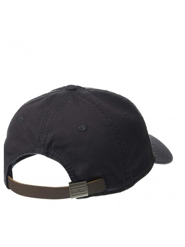 Tommy Hilfiger Men's Logo Dad Baseball Cap- Charcoal